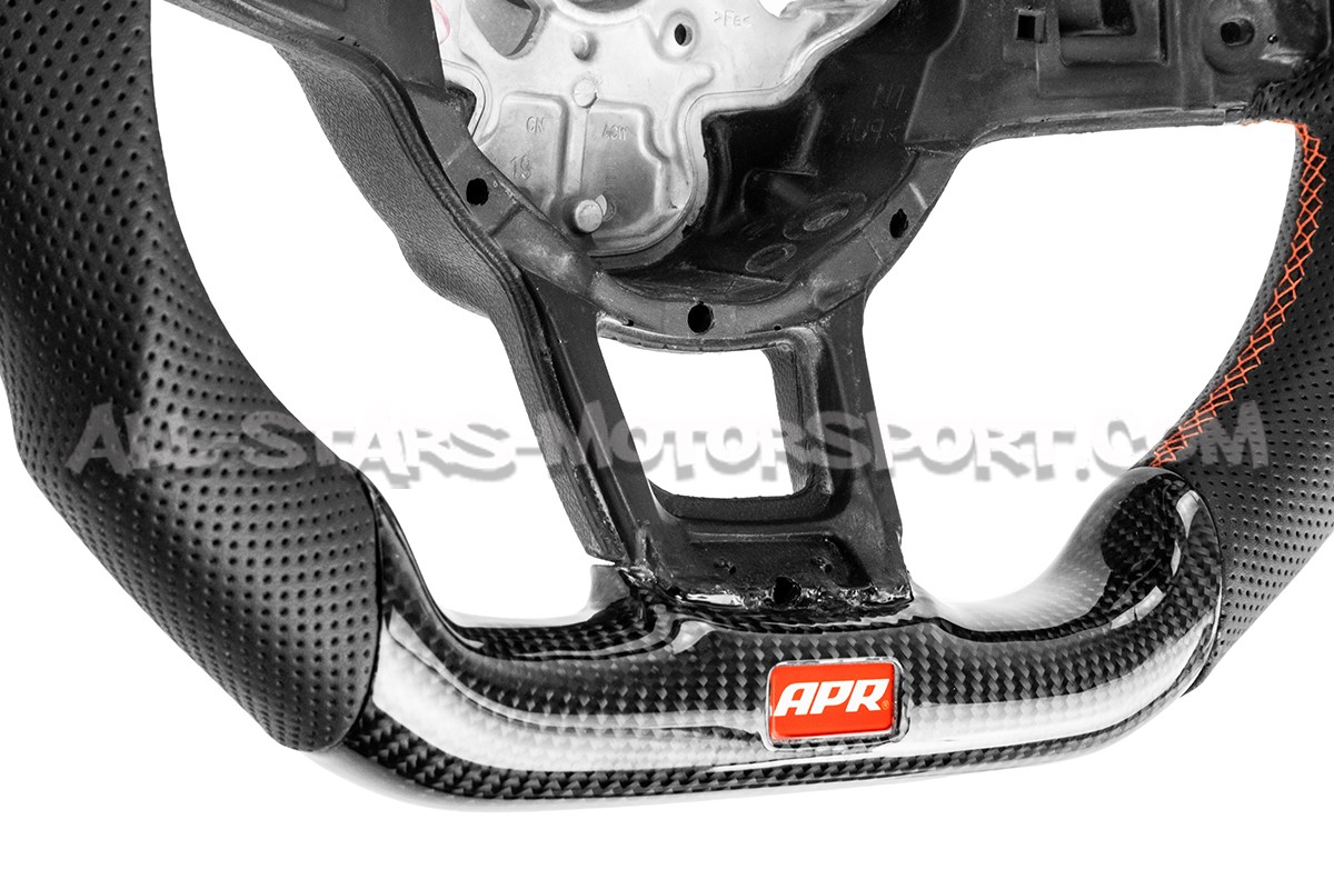 Volante APR de carbono y cuero para Golf 7 GTI / Golf 7 R / Polo GT...