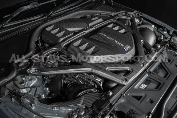 Barra de torretas de carbono Eventuri para BMW M3 G80 / M4 G8x / M2...