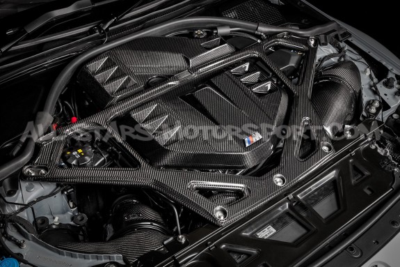 Barre anti rapprochement avant en carbone Eventuri pour BMW M3 G80 ...