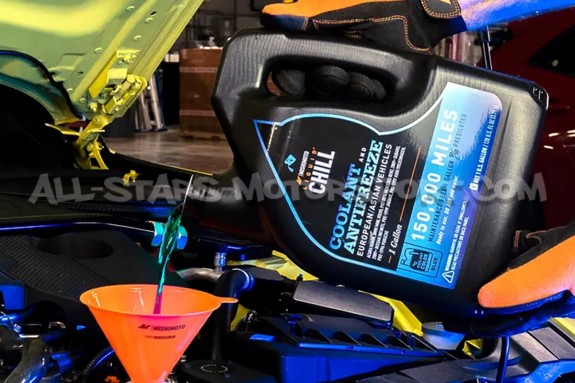 Líquido refrigerante Mishimoto Chill azul para BMW / Mini / Mercede...