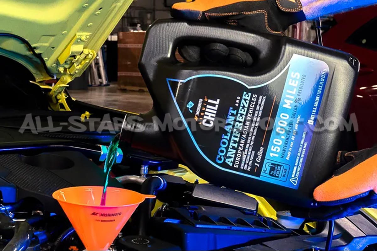 BMW / Mini / Mercedes-Benz / Nissan Mishimoto Chill Blue Coolant fluid