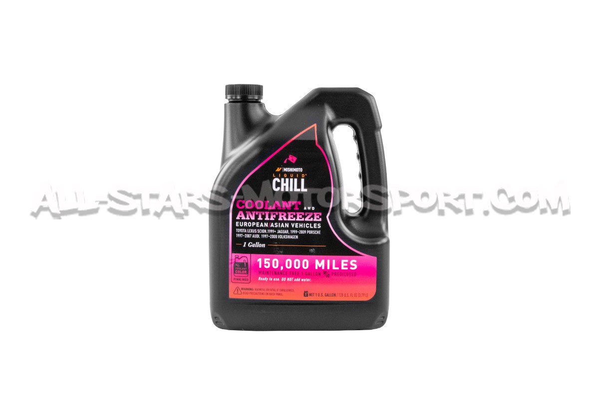 Líquido refrigerante Mishimoto Chill rosa G12+ para Audi / Seat / Skoda / VW / Porsche