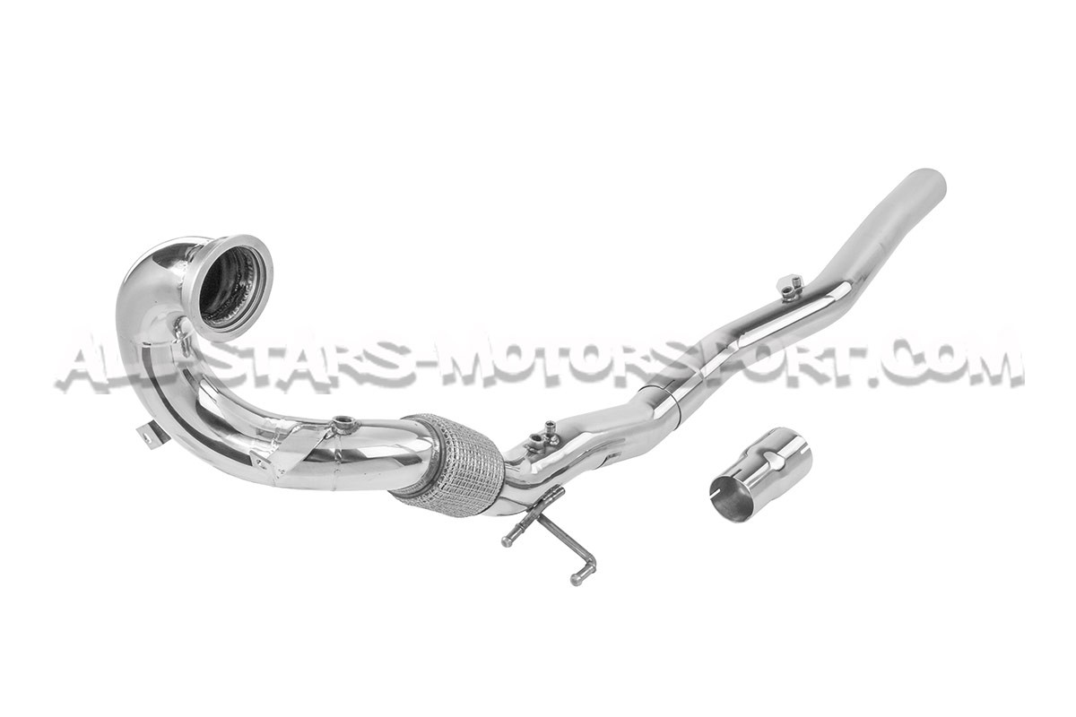 Downpipe decata Armytrix pour Golf 7 R / S3 8V / Leon Cupra 4Drive / TTS 8S OPF