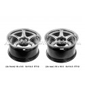Llantas SSR GTX03 18x9.5 y 18x10.5 - 5x114.3 ET12 Silver para Nissa...