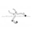 Downpipes descatalizadas Alpha Competition para Mercedes C63 AMG W205