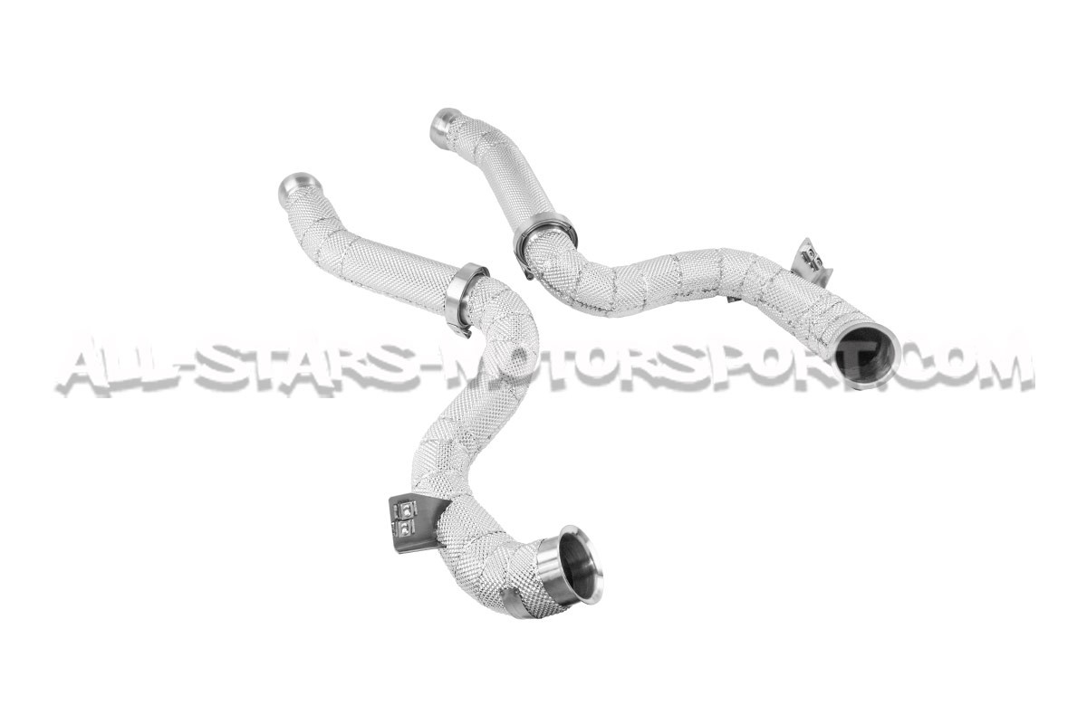 Mercedes C63 AMG W205 Alpha Competition Decat Downpipes