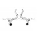 Downpipes descatalizadas Alpha Competition para Mercedes C63 AMG W205