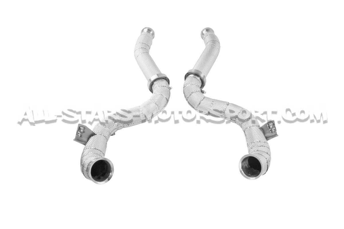 Mercedes C63 AMG W205 Alpha Competition Decat Downpipes