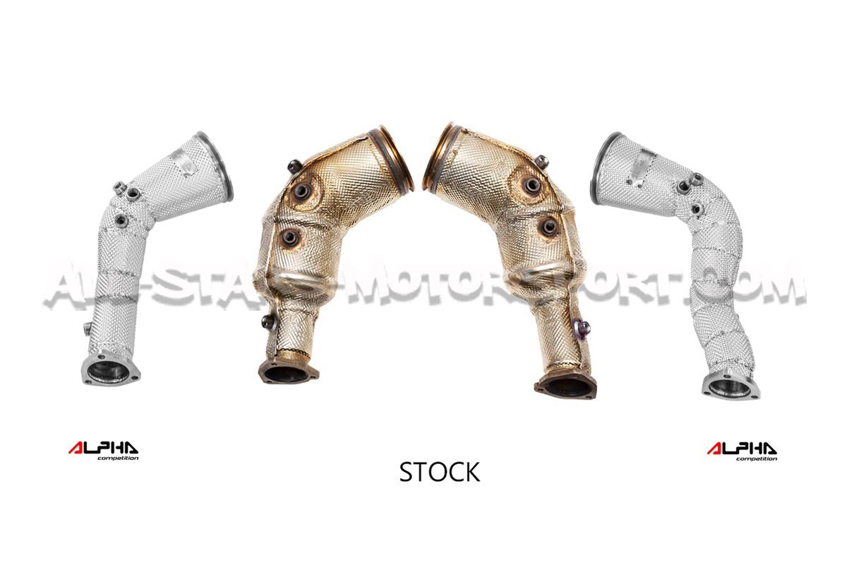 Downpipes decata Alpha Competition pour Audi RS6 C8 / RS7 C8