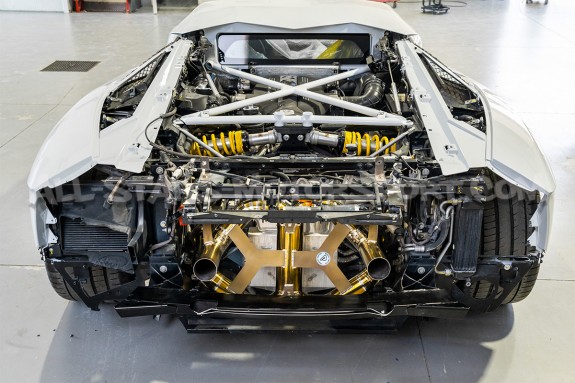 Escape de titanio Alpha Competition Race para Lamborghini Aventador...