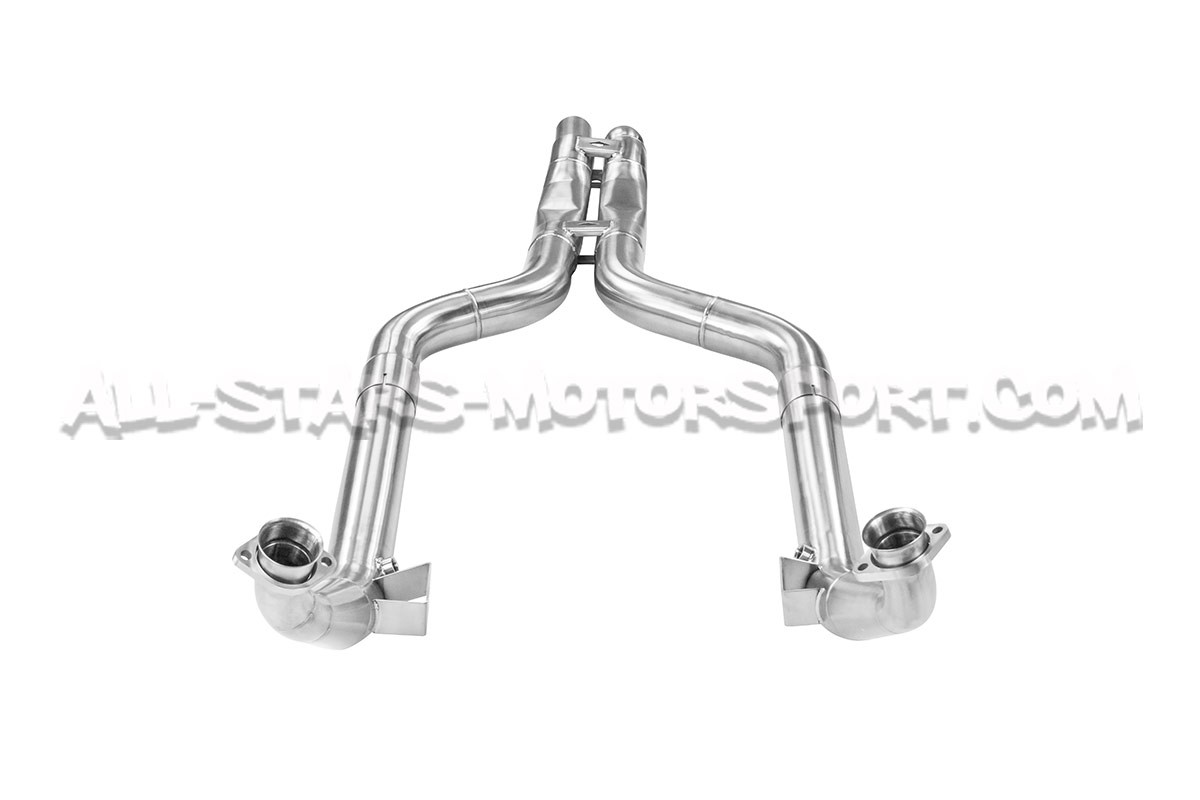 Downpipes descatalizadas Alpha Competition para Mercedes C63 AMG W204