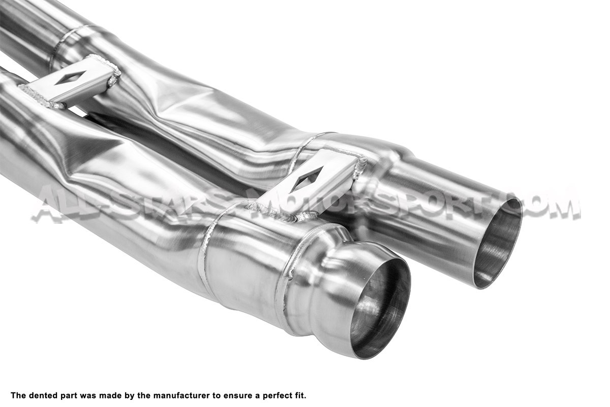 Mercedes C63 AMG W204 Alpha Competition Decat Downpipes