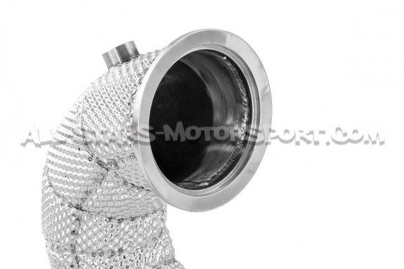 Downpipe descatalizada Alpha Competition para Mercedes A45 AMG W177