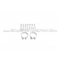 Downpipes descatalizadas Alpha Competition para Mercedes C63 AMG W204