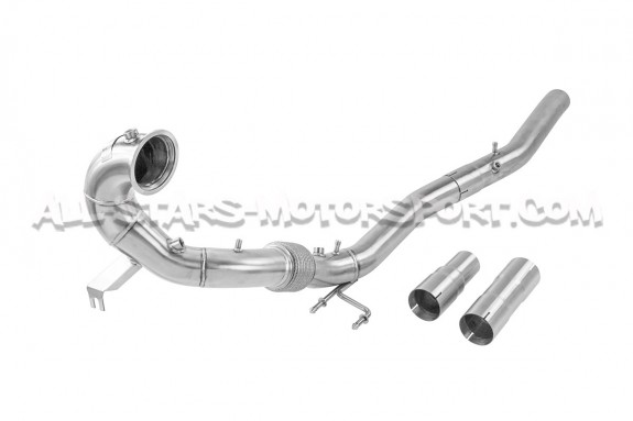 Downpipe descatalizada Alpha Competition para Golf 8 R y Audi S3 8Y...
