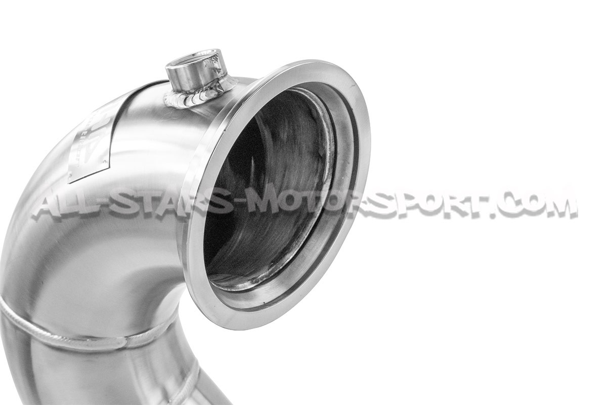 Downpipe descatalizada Alpha Competition para Golf 8 R y Audi S3 8Y...