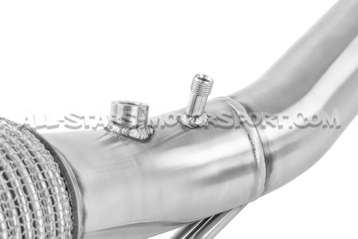 Downpipe decata Alpha Competition pour Golf 8 R et Audi S3 8Y (OPF)