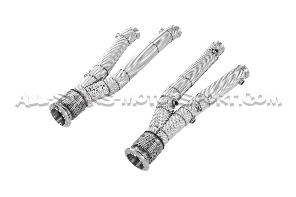 Downpipes decata Alpha Competition pour Lamborghini Aventador SVJ