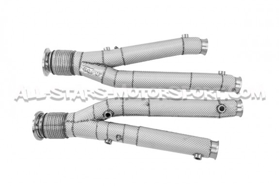 Lamborghini Aventador SVJ Alpha Competition Decat Downpipes