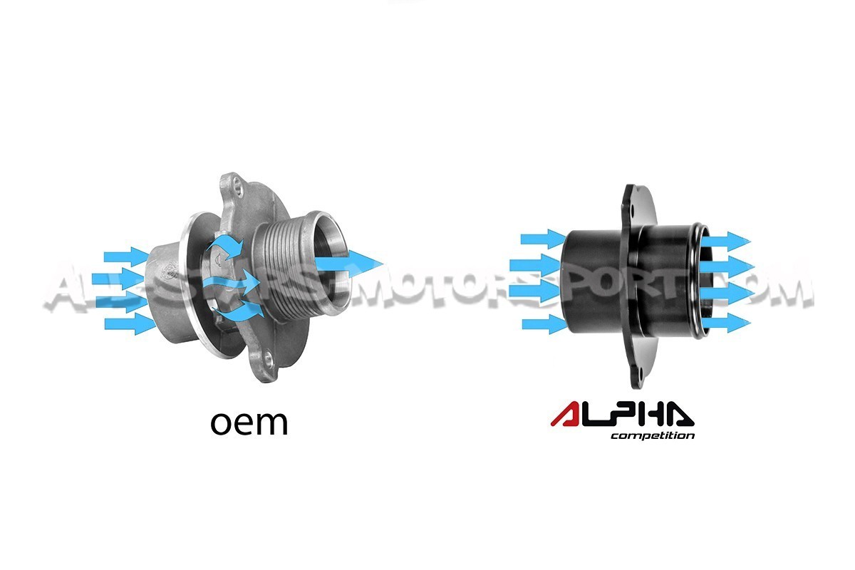 Alpha Competition Turbo Outlet Discharge pipe for Audi S3 8P / Leon...