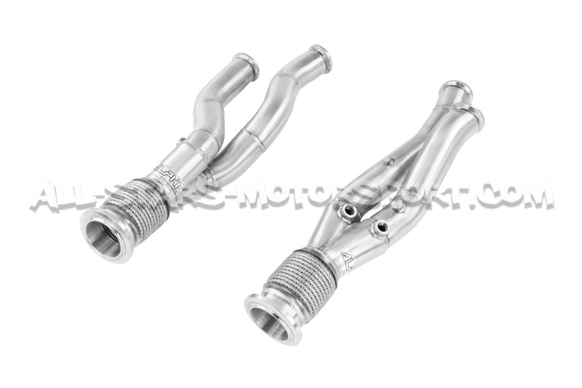 Lamborghini Aventador LP700 / S / SV Alpha Competition Decat Downpipes
