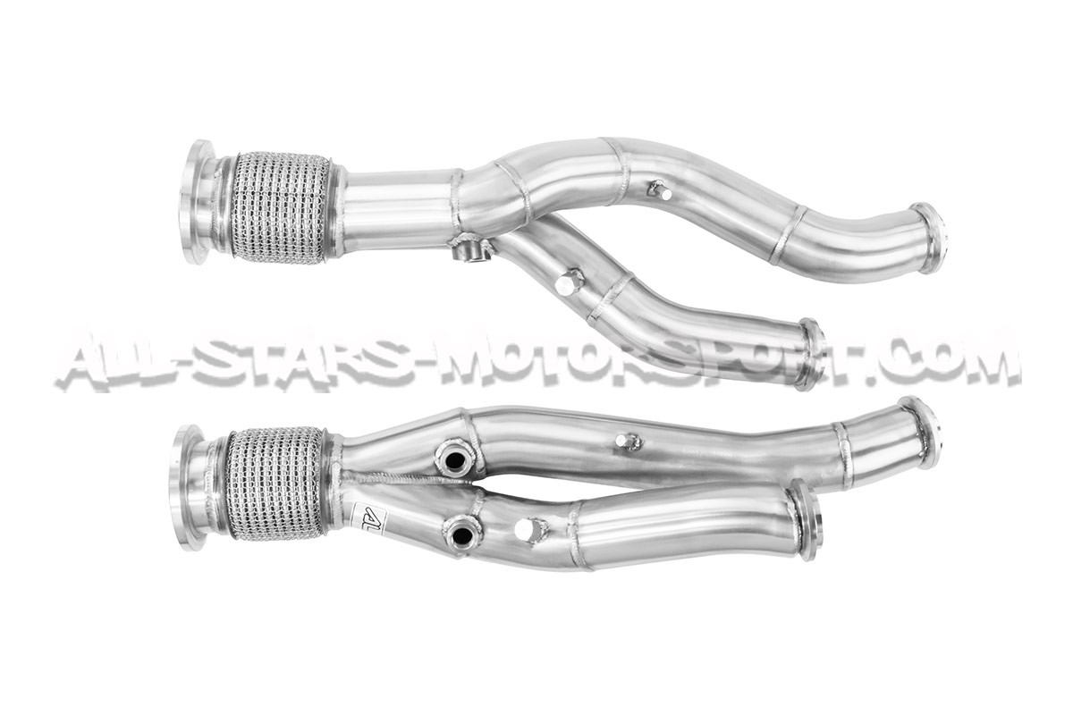 Downpipes descatalizadas Alpha Competition para Lamborghini Aventad...