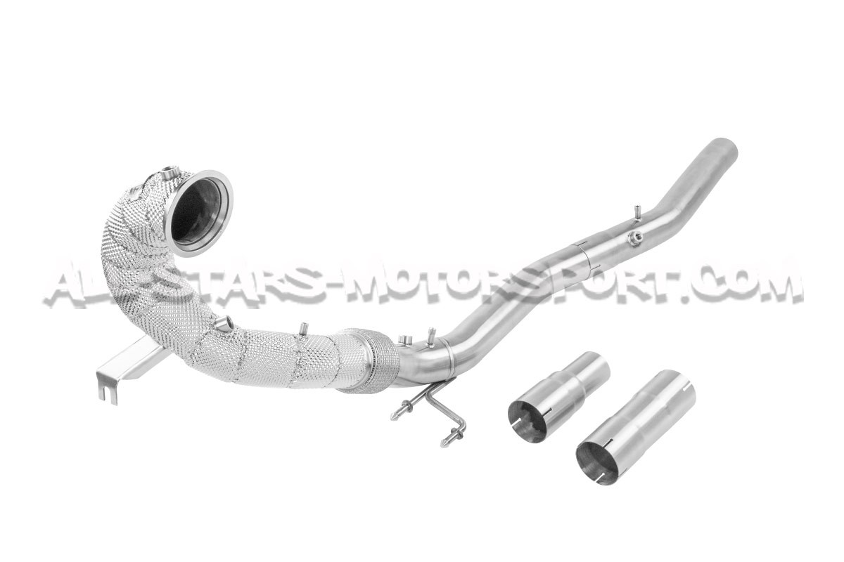 Downpipe decata Alpha Competition pour Golf 8 R et Audi S3 8Y (OPF)