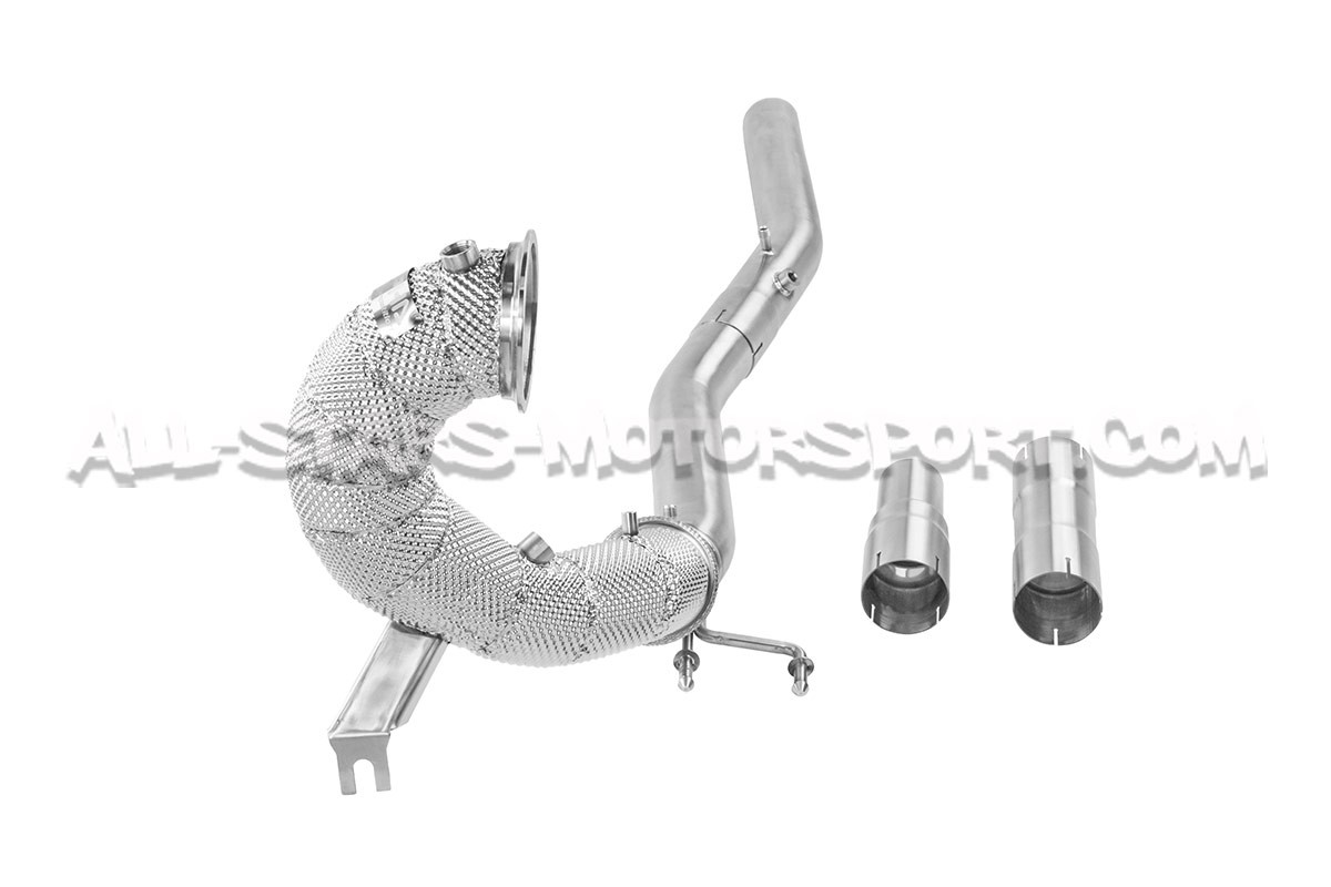 Downpipe decata Alpha Competition pour Golf 8 R et Audi S3 8Y (OPF)
