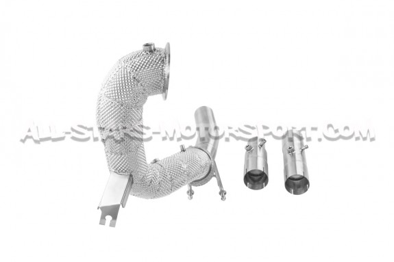 Downpipe decata Alpha Competition pour Golf 8 GTI / Leon 4 Cupra / ...