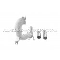 Downpipe descatalizada Alpha Competition para Golf 8 GTI / Leon 4 C...