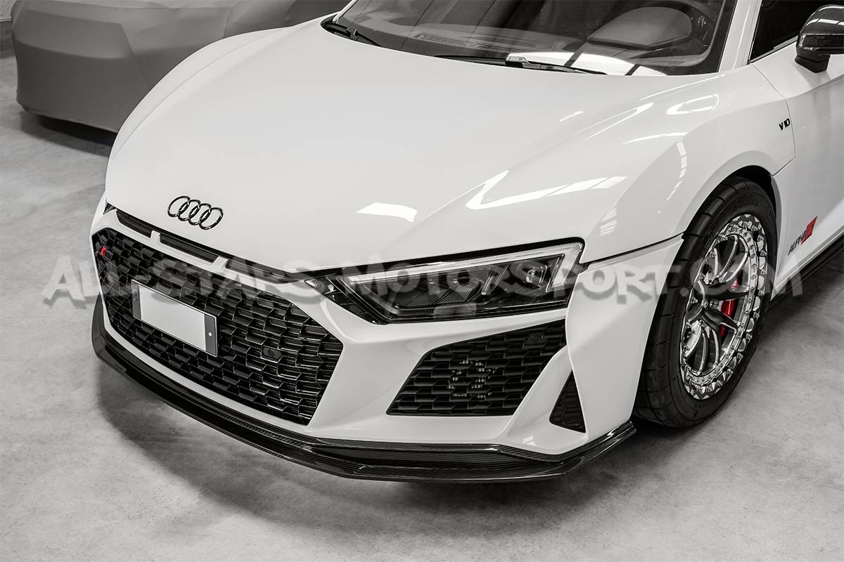 Lip delantero de carbono para Audi R8 V10 Performance Facelift 2019+