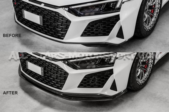 Lame avant carbone pour Audi R8 V10 Performance Facelift 2019+
