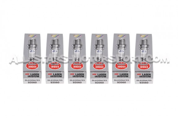 NGK SILKGR9A7ES Spark Plugs for Audi S4 B9 / S5 F5 and RS4 B9 / RS5 F5