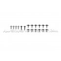Tapa motor inferior / cubre carter de aluminium Alpha Competition p...