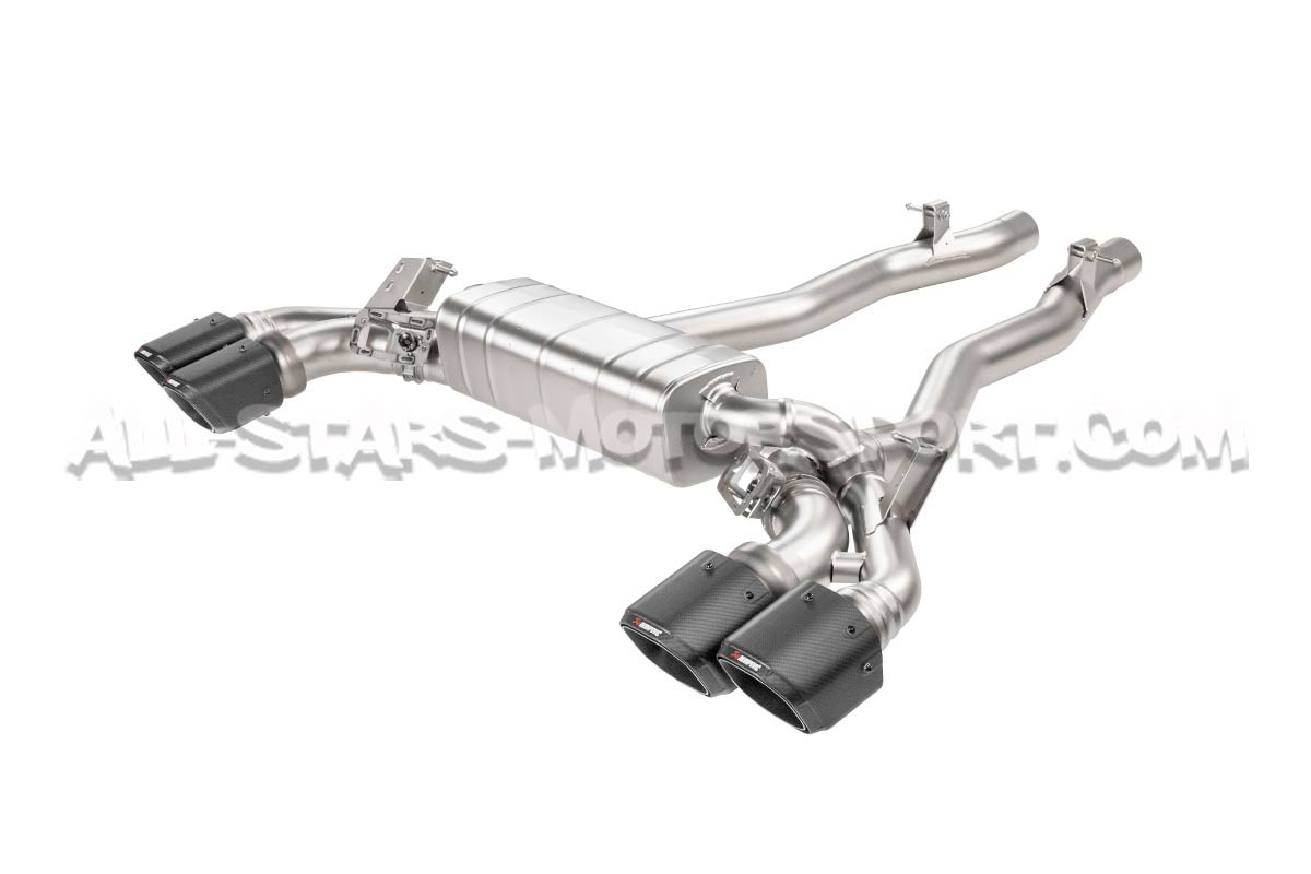 BMW M5 G9x Akrapovic Slip-On Titanium Exhaust