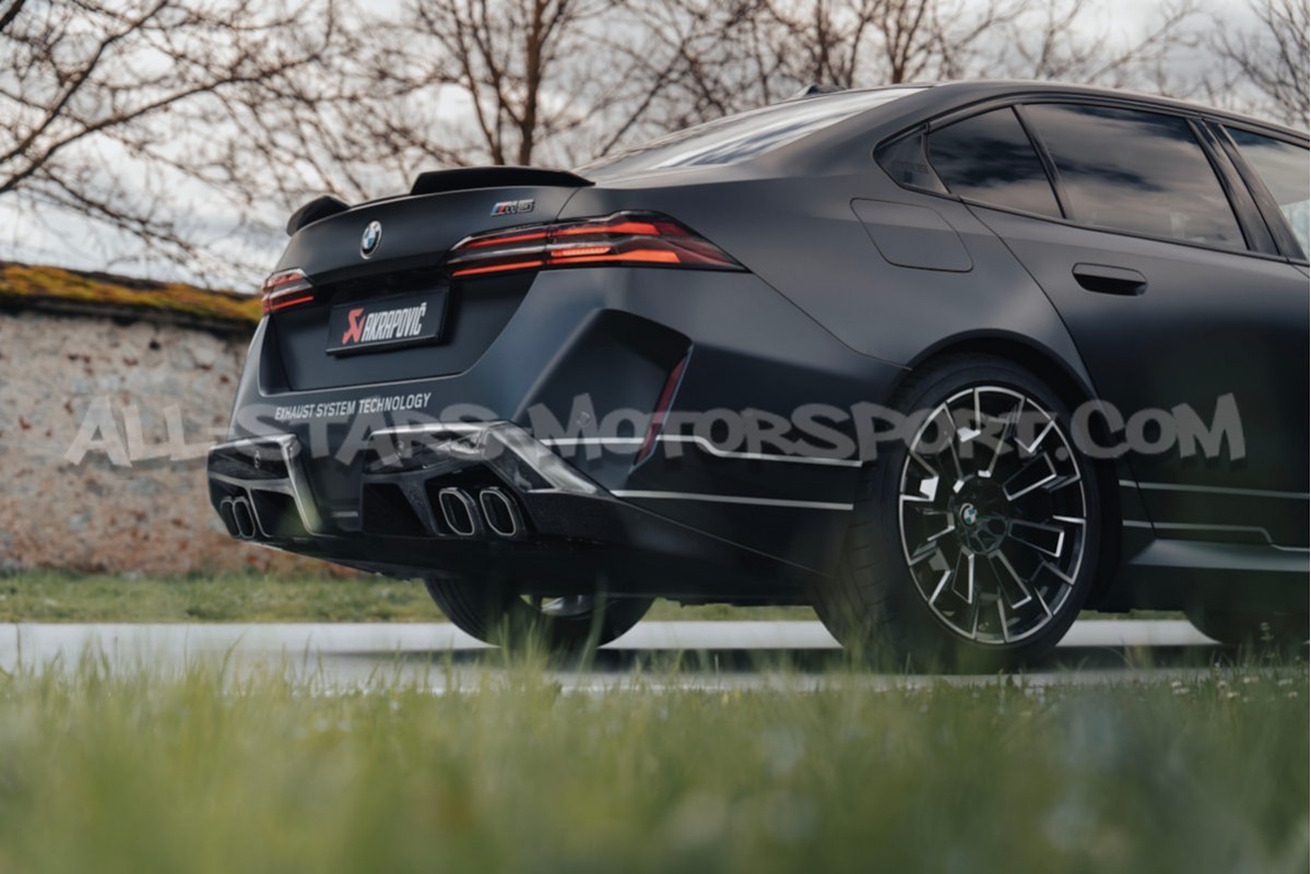 BMW M5 G9x Akrapovic Slip-On Titanium Exhaust