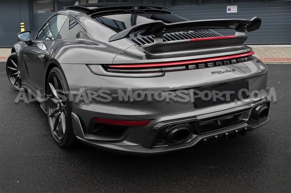 Echappement Akrapovic Slip-On Titane pour Porsche 911 992 Turbo / S