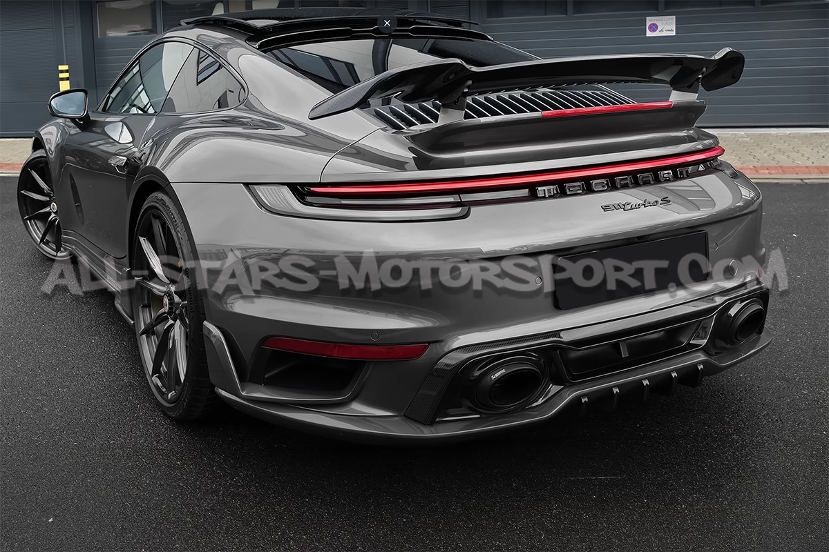 Porsche 911 992 Turbo / S Akrapovic Slip-On Titanium Exhaust