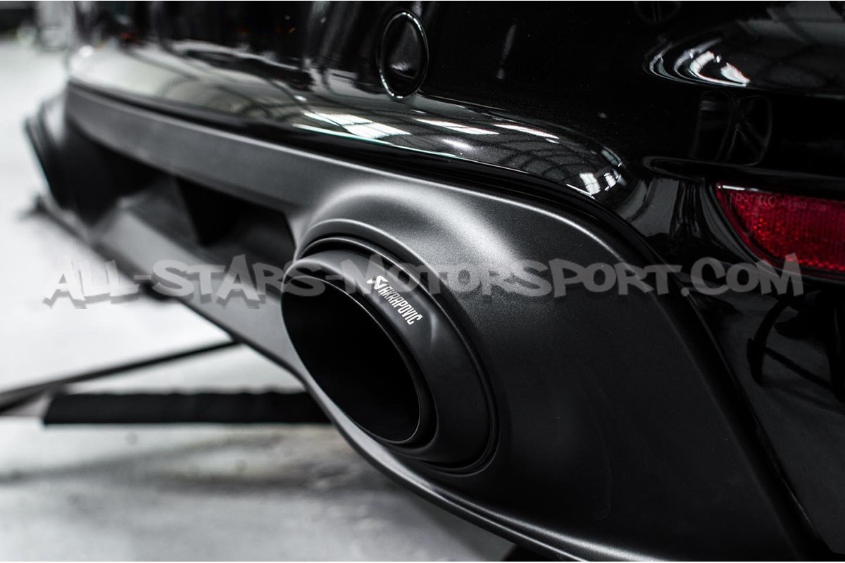 Porsche 911 992 Turbo / S Akrapovic Slip-On Titanium Exhaust