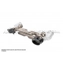 Escape Akrapovic Slip-On titanio para Porsche 911 992 Turbo / S