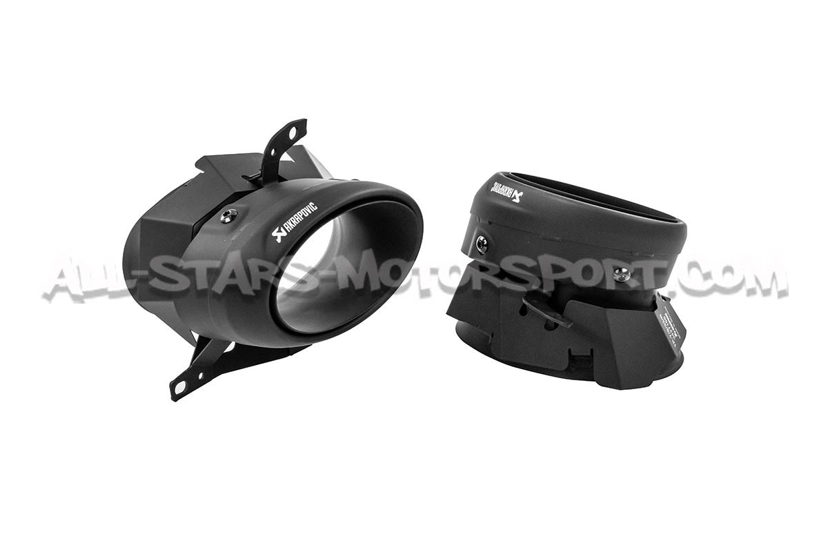 Echappement Akrapovic Slip-On Titane pour Porsche 911 992 Turbo / S