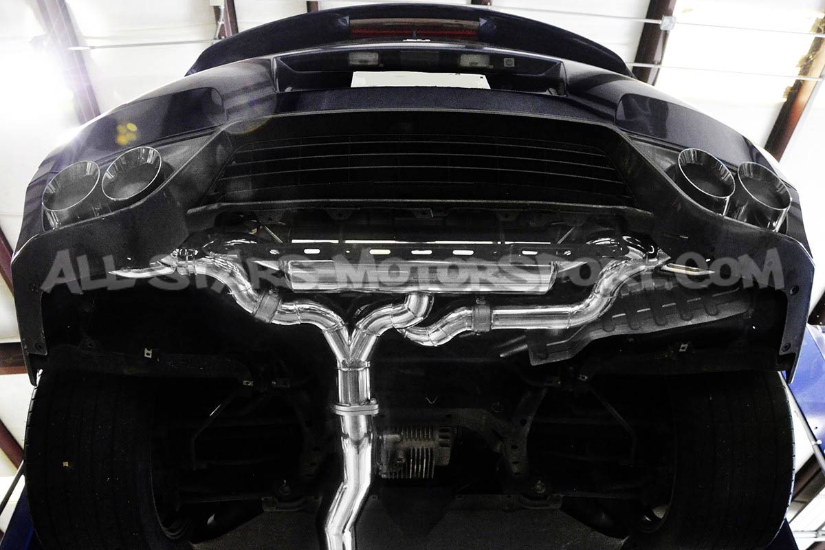 Escape catback Armytrix valvetronic para Nissan R35 GTR