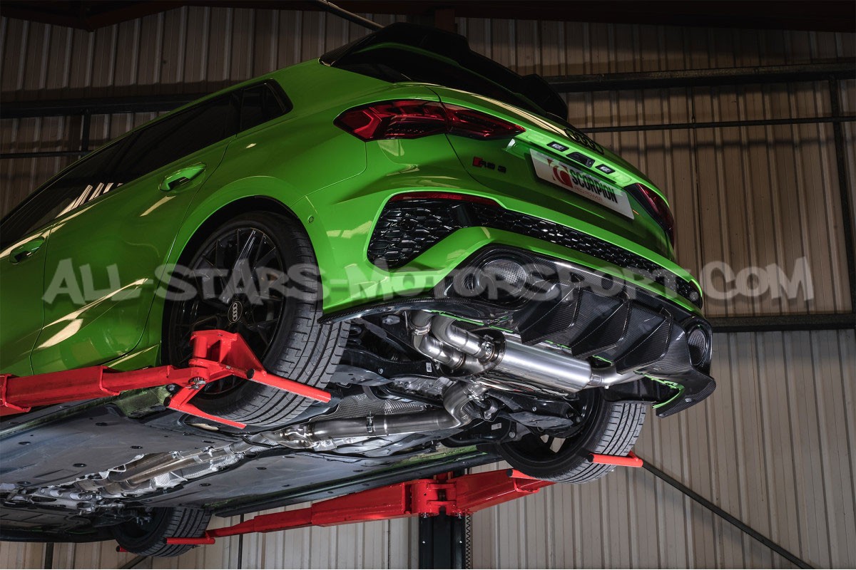Escape catback Scorpion para Audi RS3 8Y Sportback
