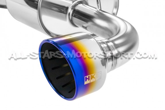 Escape catback HKS Super Turbo Muffler para Toyota Yaris GR Gen.2