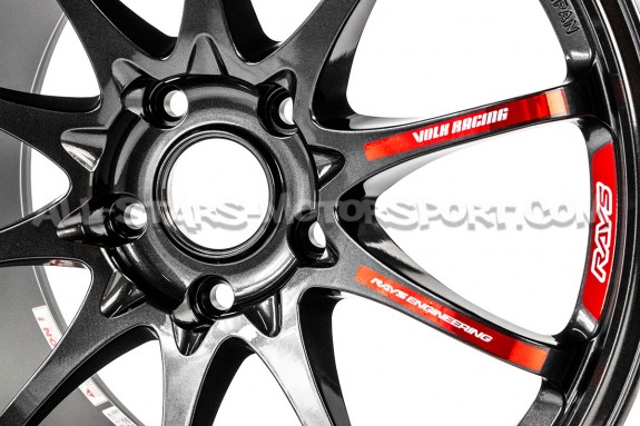 Llanta Rays Volk Racing CE28 Club Racer II Black Edition 18x9.5 - 5...