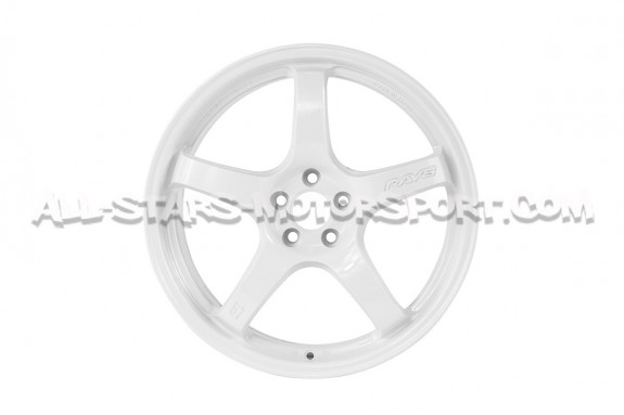 Rays Gram Lights 57CR Wheel 18x8.5 - 5x100 ET45 - White