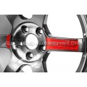 Jante Rays Volk Racing TE37 SL Saga 18x8.5 - 5x112 ET42 - Gunmetal