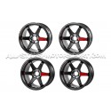 Llantas Volk Racing TE37 SL Black Edition III 19x9.5 y 19x10.5 para...