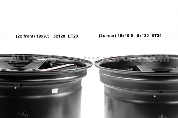 Llantas Volk Racing TE37 SL Black Edition III 19x9.5 y 19x10.5 para...