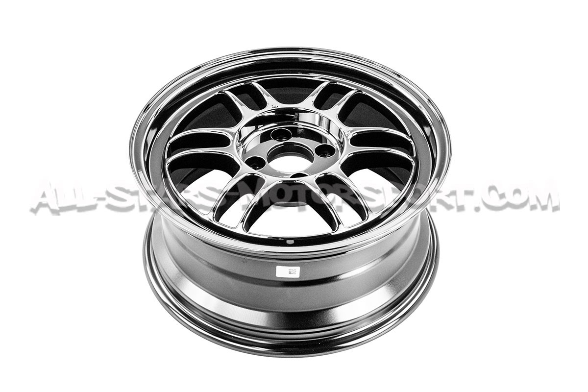 Jante Enkei RPF1 16x7 - 4x100 ET35 - Black Chrome